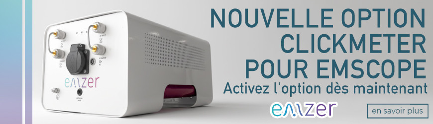 Analyse des perturbations discontinues EMC : Nouvelle option Clickmeter EMSCOPE