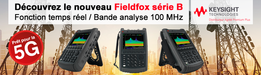 Analyseur RF 5G portable 9 GHz Fieldfox série B