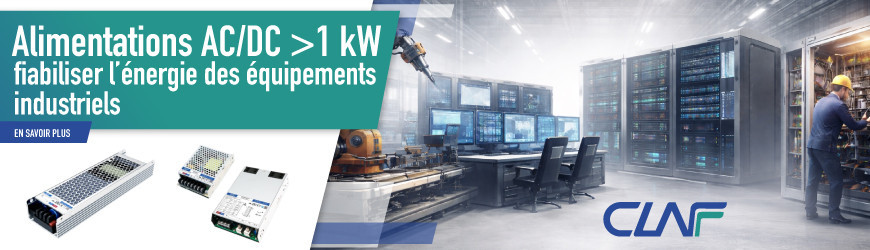 Alimentations AC/DC &agrave; plus de 1 kW : fiabiliser l&rsquo;&eacute;nergie des &eacute;quipements industriels