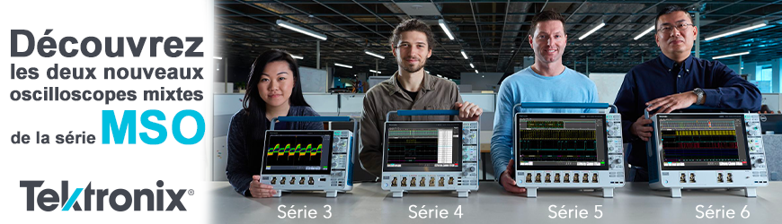 La série oscilloscopes MSO s'étoffe avec l'arrivée du MDO3 & MSO4