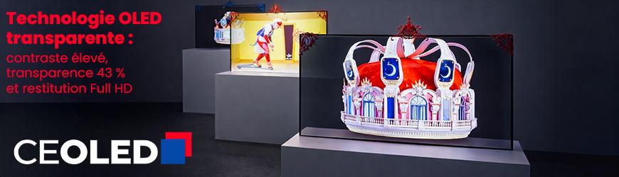 Moniteur OLED transparent 55 pouces : une nouvelle dimension pour l&rsquo;affichage immersif