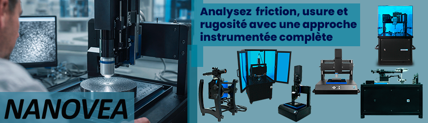 Tribologie, profilom&eacute;trie et essais m&eacute;caniques : une solution compl&egrave;te pour caract&eacute;riser vos mat&eacute;riaux