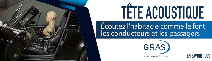 Solution acoustique pour l'automobile