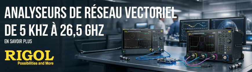 VNA 5 kHz &agrave; 26,5 GHz : solutions &agrave; 2 et 4 ports