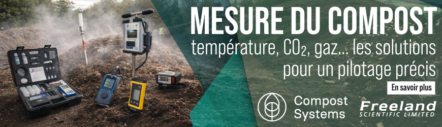 Suivi du compost en temps r&eacute;el : capteurs, analyseurs et solutions connect&eacute;es