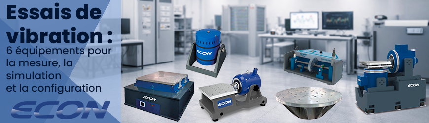 Essais vibratoires : 6 solutions pour l&rsquo;enseignement, la R&D et la caract&eacute;risation avanc&eacute;e