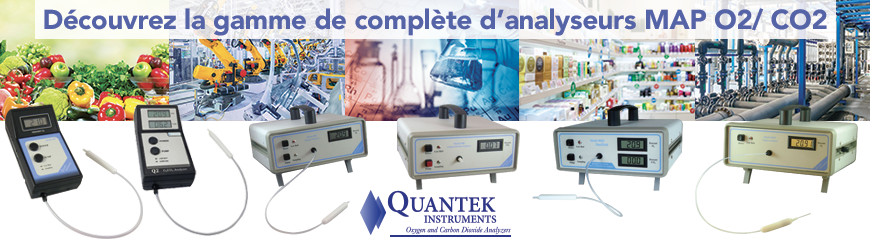 Analyseur portatif MAP O2 & CO2 résiduel