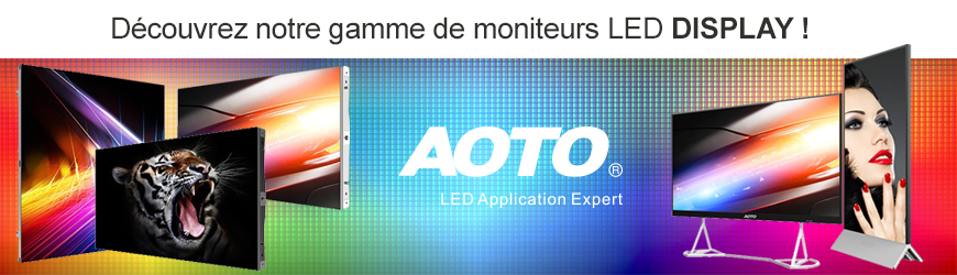 Moniteurs LED DISPLAY