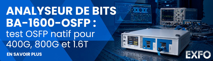 BA-1600-OSFP : l&rsquo;analyseur de bits 1,6T double port pour la validation OSFP
