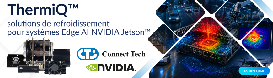 ThermiQ&trade; : solutions de refroidissement pour syst&egrave;mes Edge AI NVIDIA Jetson&trade;