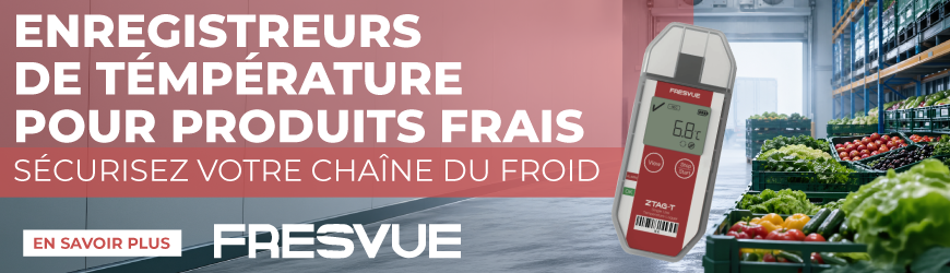Surveiller temp&eacute;rature et humidit&eacute; dans la cha&icirc;ne du froid