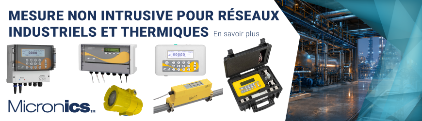 D&eacute;bitm&egrave;tres non intrusifs pour HVAC, eau, process et zones ATEX/IECEx