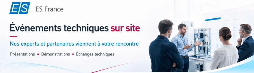 ES France organise vos &eacute;v&eacute;nements techniques sur site avec ses experts et partenaires
