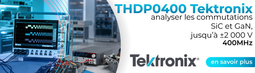 Tektronix THDP0400 : sonde diff&eacute;rentielle haute tension 400 MHz