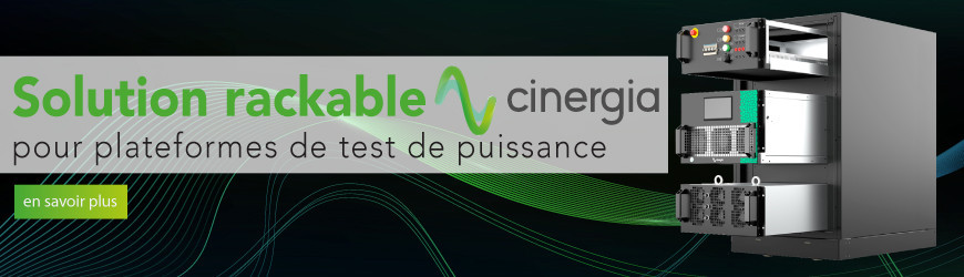 Cabinet Plug & Play Cinergia : une solution rackable pour tests de puissance