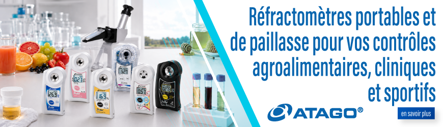 Contr&ocirc;le rapide des &eacute;chantillons : r&eacute;fractom&egrave;tres pour fruits, miel, urine et s&eacute;rum