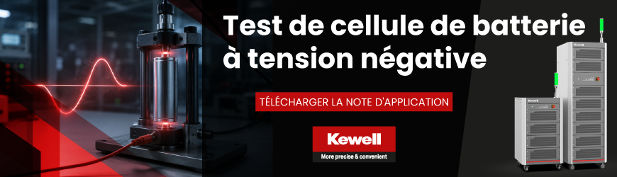 Pourquoi tester une cellule batterie en tension n&eacute;gative ?