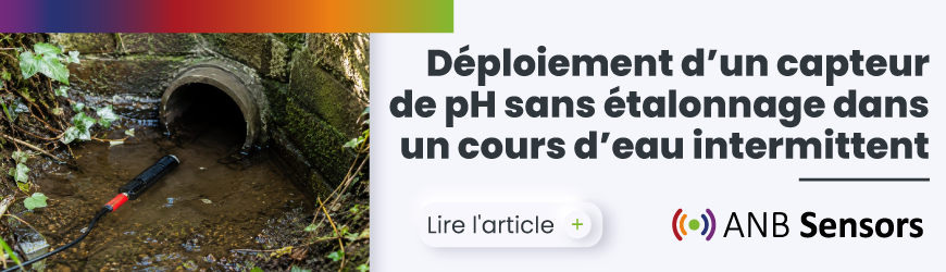 Surveillance du pH dans une voie d&rsquo;eau intermittente