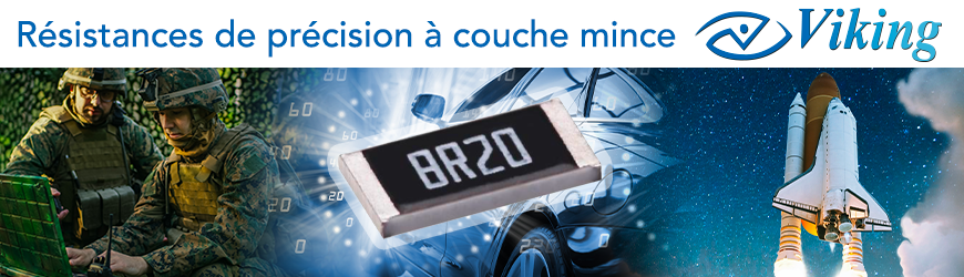 RÉSISTANCES DE PRÉCISION À COUCHE MINCE