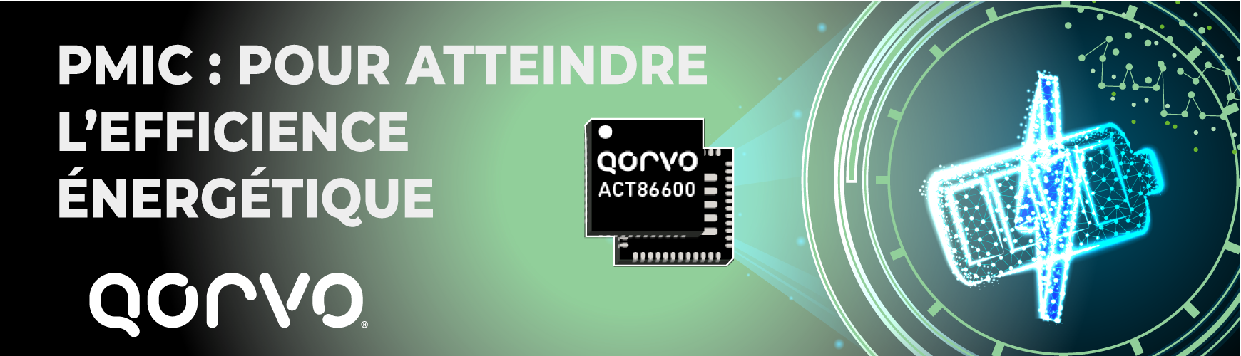 Circuit intégré de gestion de l'alimentation (PMIC) par Qorvo