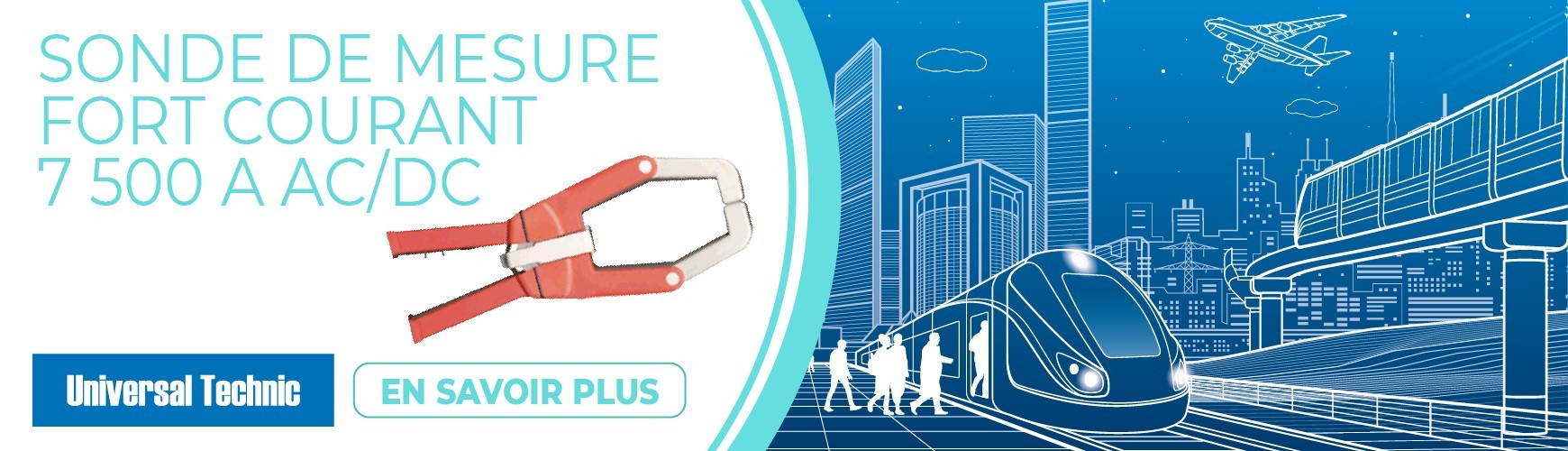Sonde de mesure fort courant 7 500 A