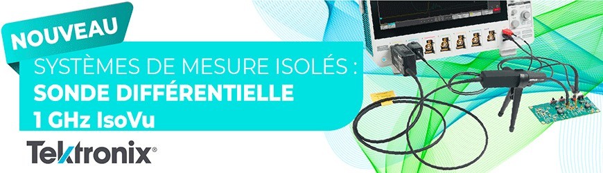 SONDE DIFFÉRENTIELLE SiC GaN 1 GHz ISOVU 