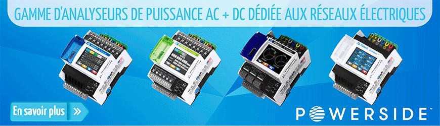 ANALYSEURS DE PUISSANCE AC + DC DÉDIÉS AUX RÉSEAUX ÉLECTRIQUES