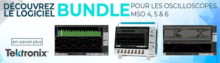 Logiciel Bundle pour les oscilloscopes MSO 4, 5 & 6