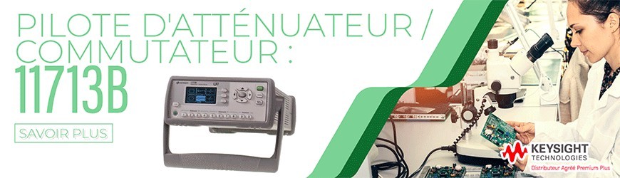 Pilote d'atténuateur / commutateur Keysight 11713B