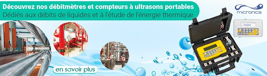 Débitmètres et compteurs à ultrasons