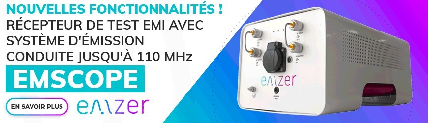 Récepteur EMI avec un RSIL intégré pour de meilleurs mesures en conduit