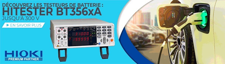 Testeurs de batterie jusqu'à 300 V