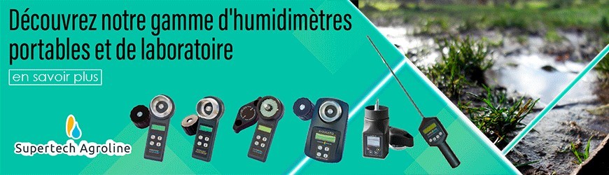 Humidimètres portables et de laboratoire | Supertech Agroline