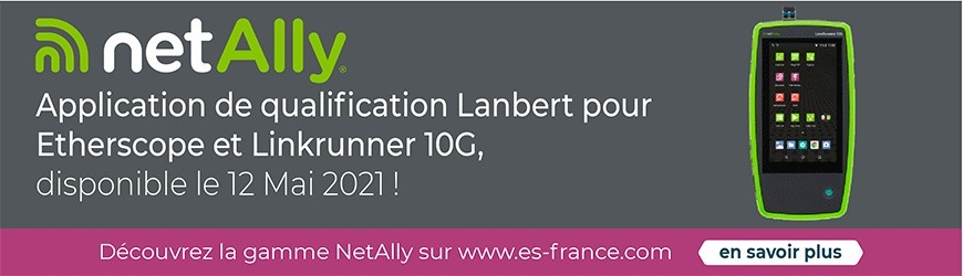 Application Lanbert pour Linkrunner 10G et Etherscope nXG