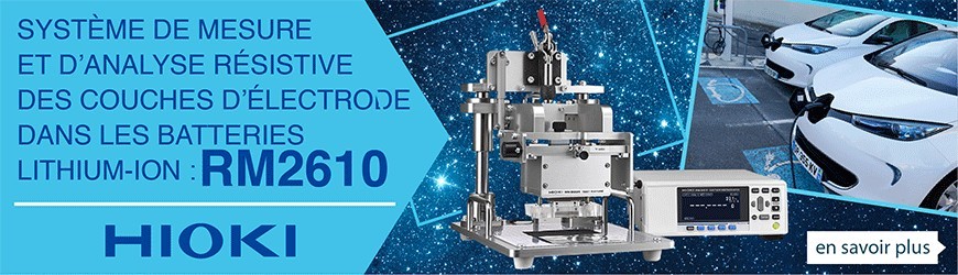 Système de mesure des feuilles d’électrode et d'analyse résistivité dans les batteries 