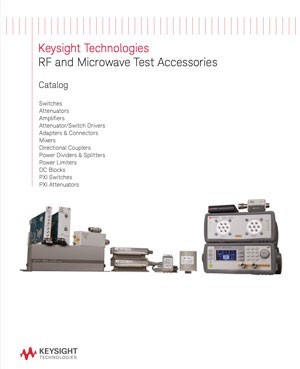 Catalogue Accessoires RF Keysight