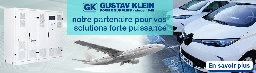 Gustav Klein notre partenaire pour vos solutions forte puissance