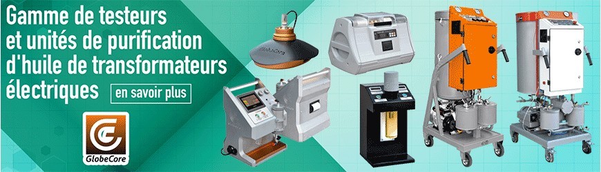 Testeurs et unités de purification d'huile de transformateurs électriques