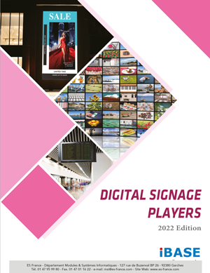 Catalogue IBASE 2022 : Digital Signage