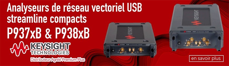 Analyseurs de réseau vectoriel USB compactes : Streamline 