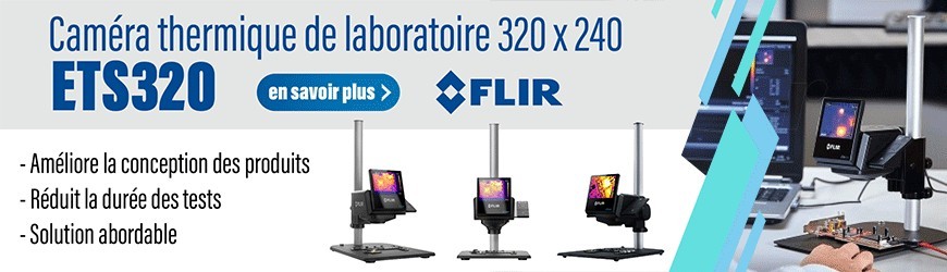 Caméra thermique de laboratoire R&D abordable