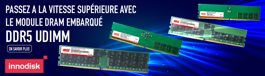 Nouveaux modules mémoire DDR5 d’Innodisk