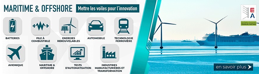 Alimentations DC bidirectionnelles et programmables pour l'industrie maritime