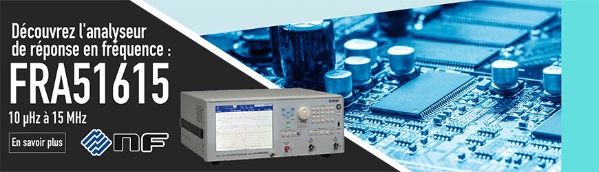 Améliorez les performances de vos convertisseurs DC/DC avec l'analyseur de réponse en fréquence