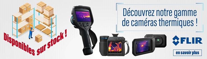 Caméras thermiques disponibles sur stock chez ES France !