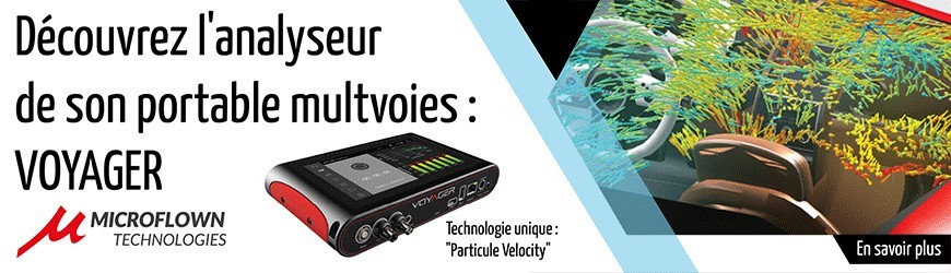 Analyseur de son portable multivoies : VOYAGER