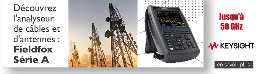 Analyseur de câbles et d'antennes jusqu'à 50 GHz 