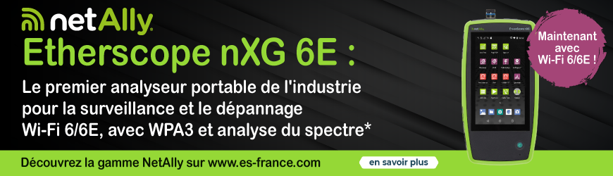 Testeurs de réseaux NBASE-T, 10G et Wi-Fi6/6E