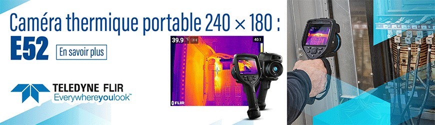 Caméra thermique portable 240 × 180