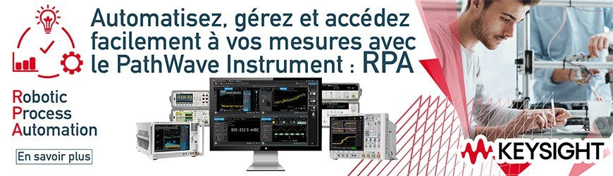 Automatisez, gérez et accédez facilement à vos mesures : PathWave Instrument RPA